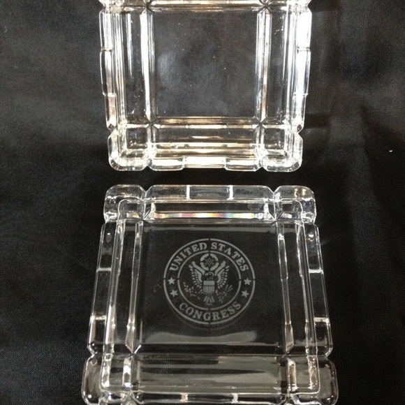 United States Congress Crystal Trinket Box USA - Picture 4 of 10